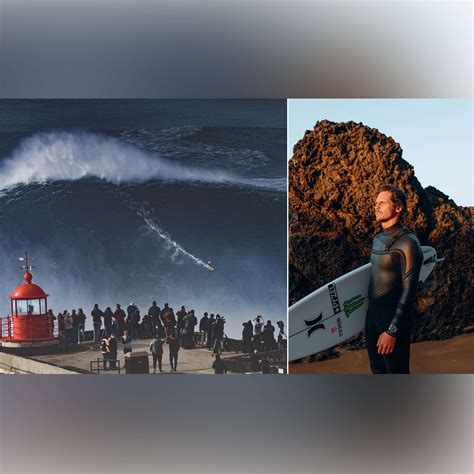 TUDOR AND NIC VON RUPP RIP IT UP IN NAZARÉ.